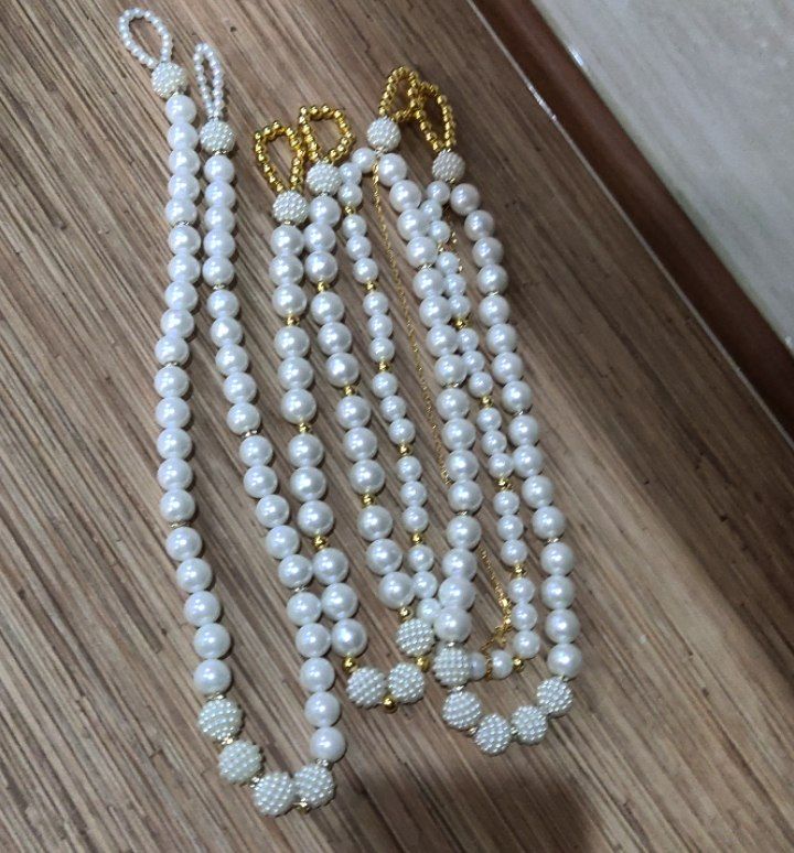 هولدر دو لاین ۳۵۰ مروارید سنگی براق دو عددی