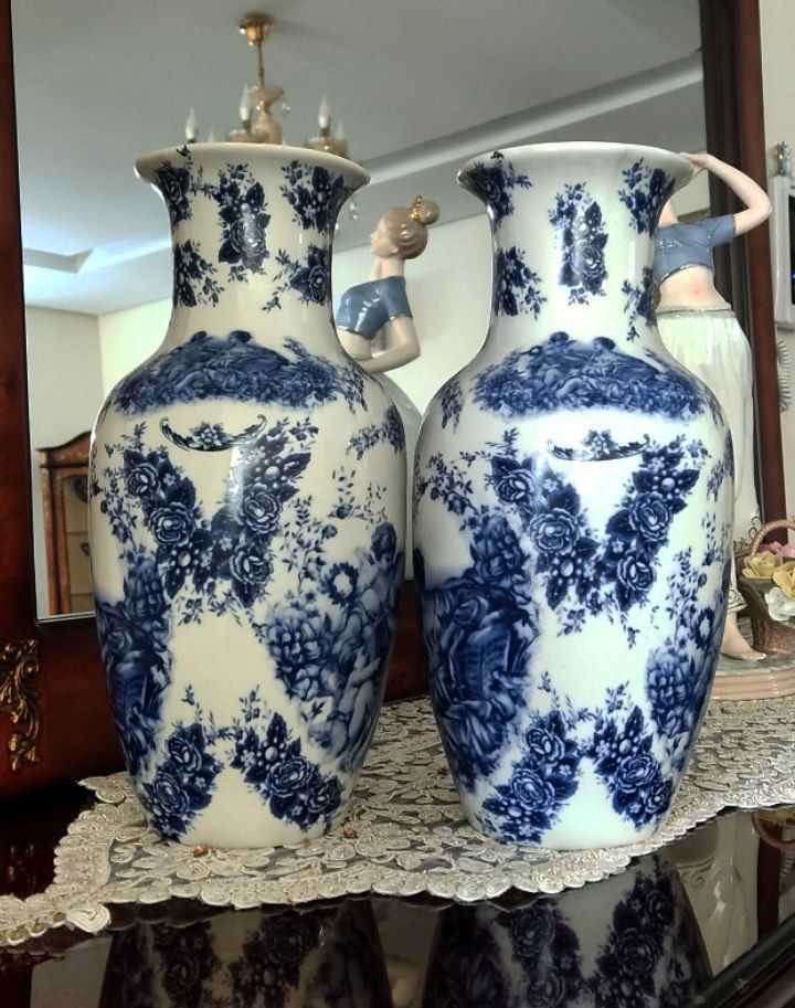 گلدان گل مرغی دوعدد ارتفاع ۳۰