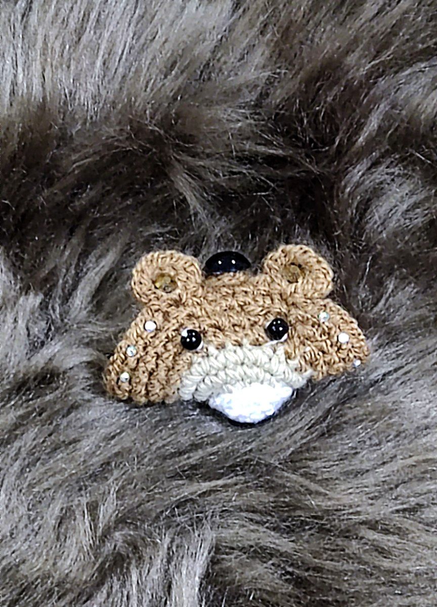 سیم جمع کن قلاب بافی نگین کاری شده