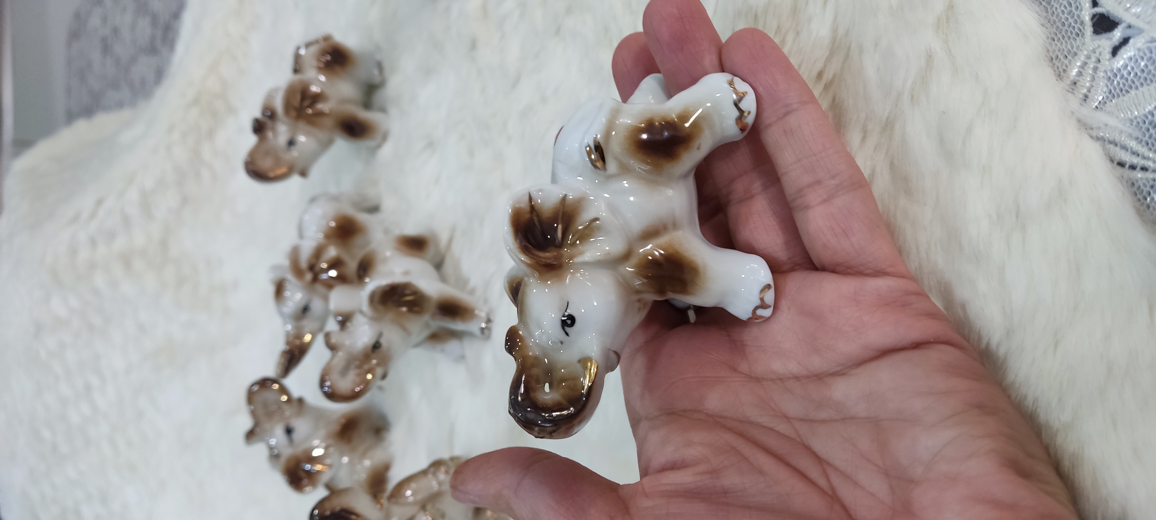 مجسمه کاروان فیل جنس چینی درجه یک