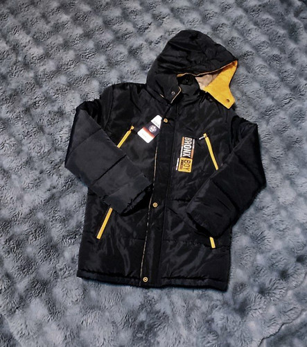 کاپشن پسرانه سورمه ای سایز ۷۵