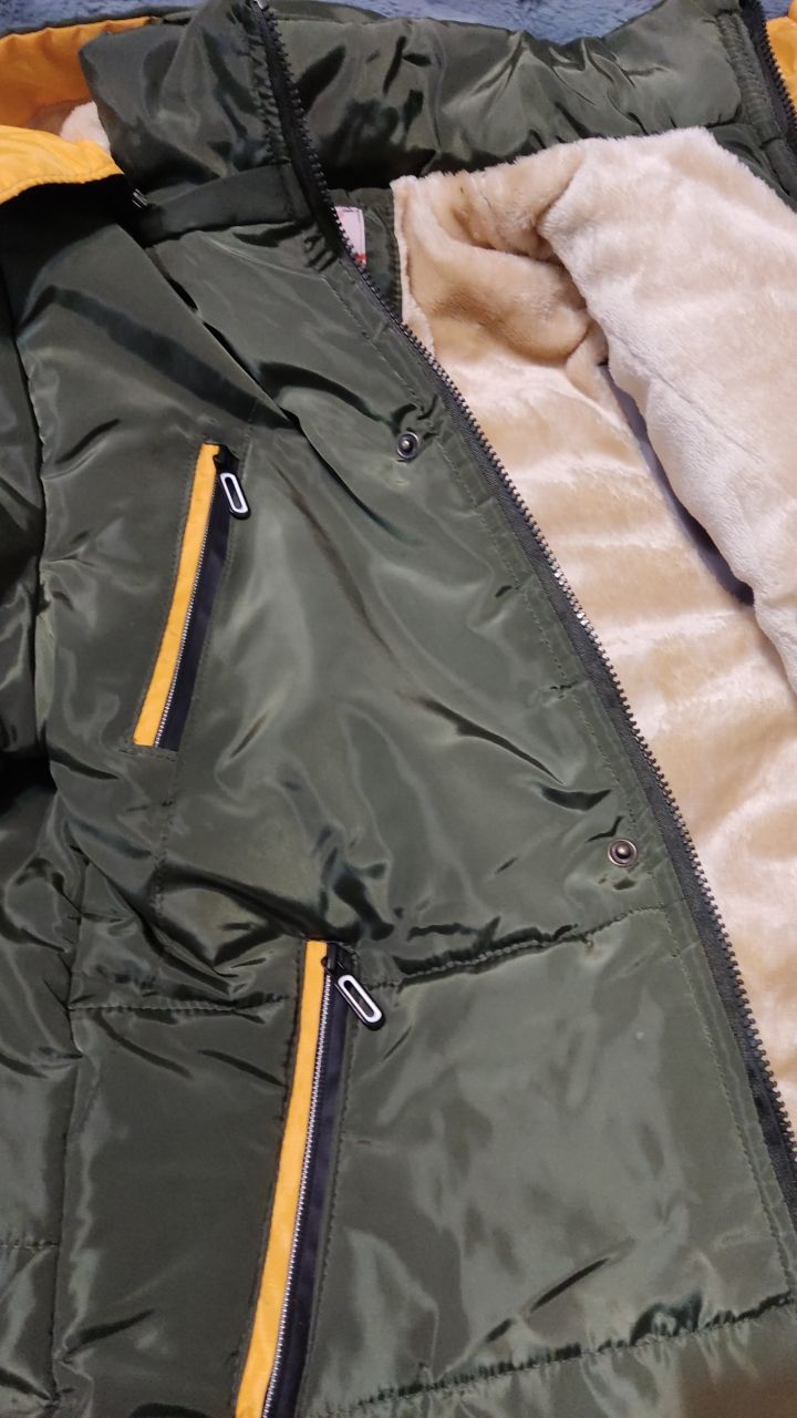 کاپشن پسرانه سورمه ای سایز ۷۵