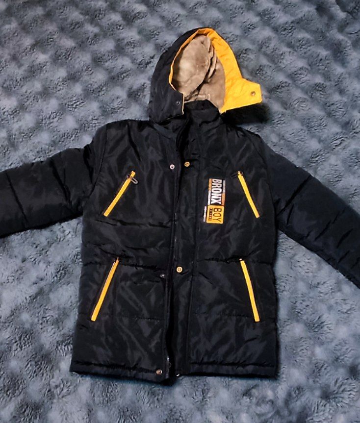 کاپشن پسرانه سورمه ای سایز ۷۵